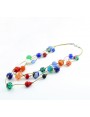 Collier en verre de Murano Tutti frutti