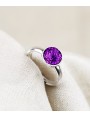 Bague Capri 'Mauve' en Argent 925