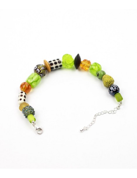 Bracelet Murano Vert